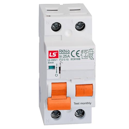 RCCB LS 1P-N 25A 30mA 10kA ( RKN-b 1P-N )